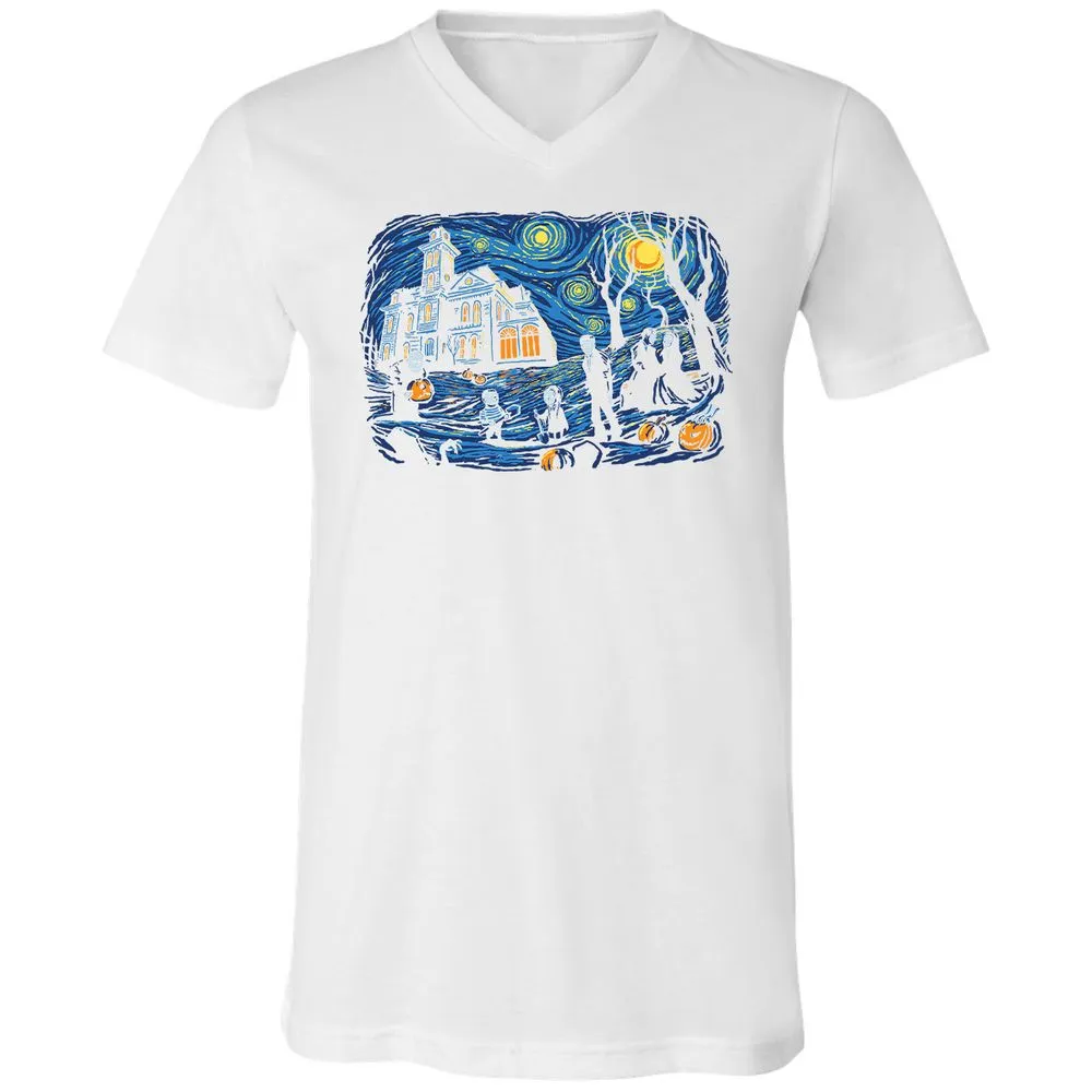Unisex V-Neck T-Shirt - EK54WMC1 - White - 5