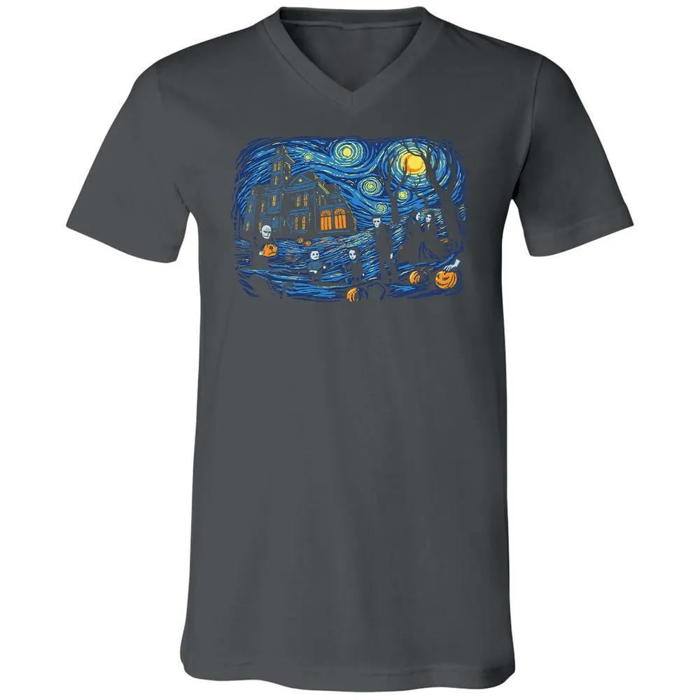 Unisex V-Neck T-Shirt - EK54WMC1 - Asphalt - 12