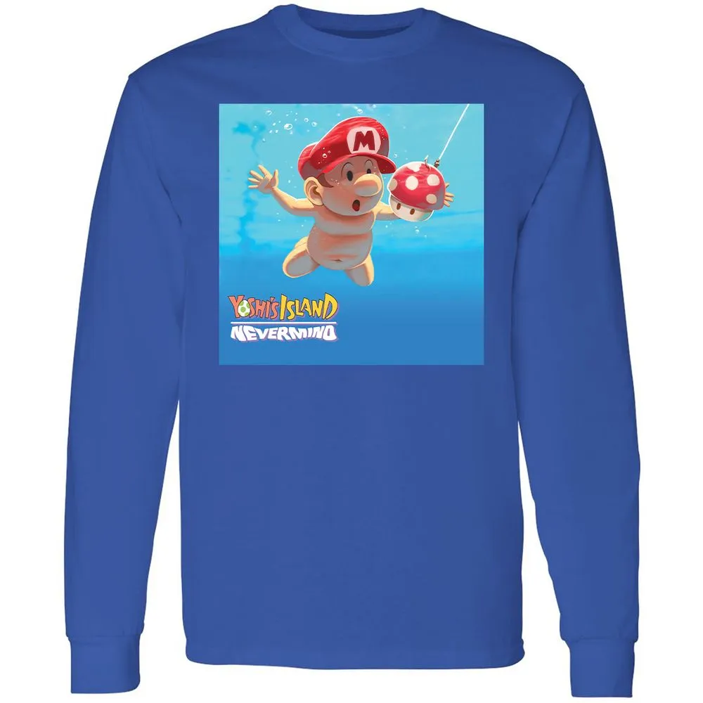 Long Sleeve T-Shirt - AZSKKE81 - Royal - 8