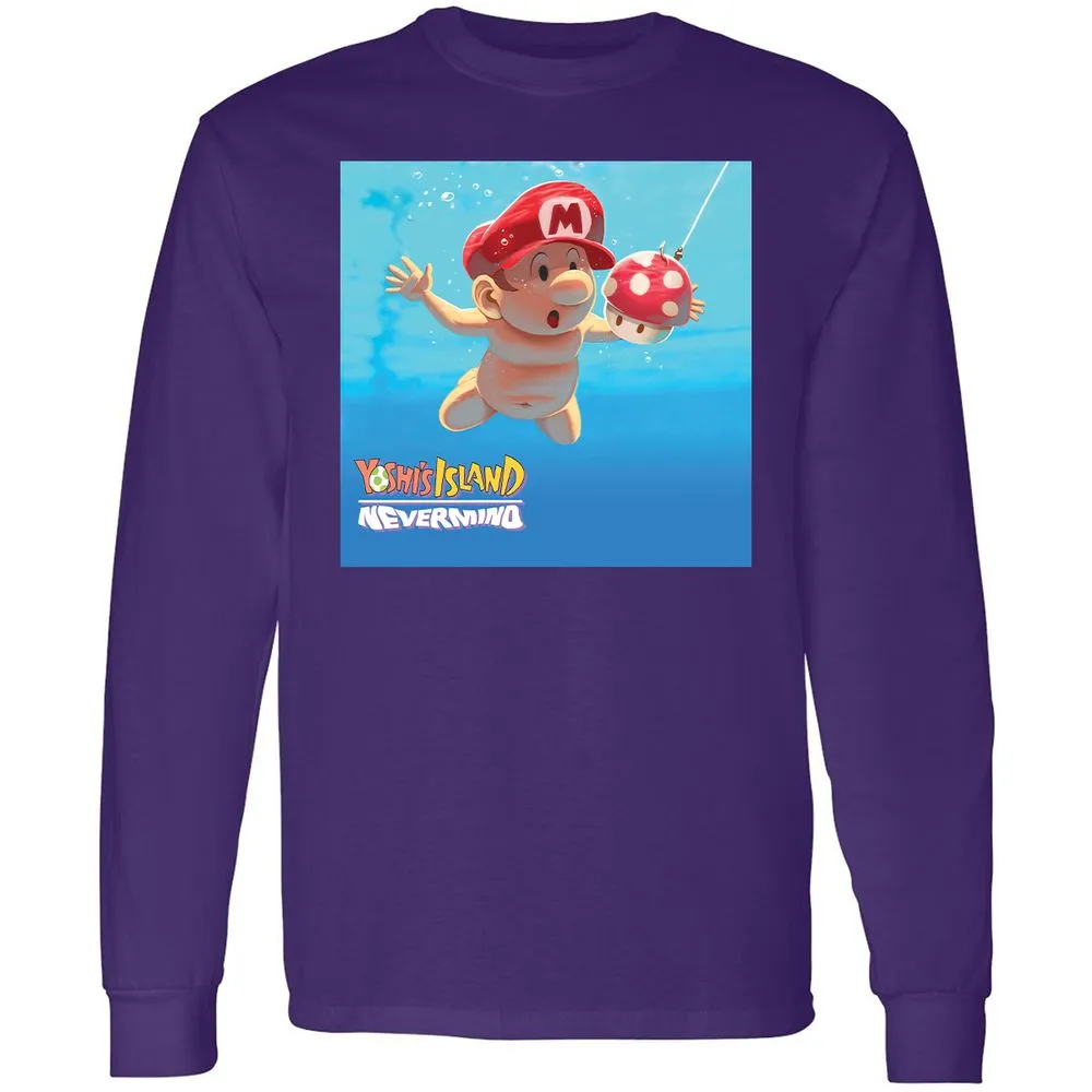 Long Sleeve T-Shirt - AZSKKE81 - Purple - 13