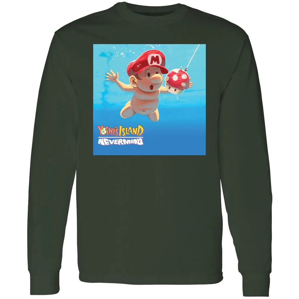 Long Sleeve T-Shirt - AZSKKE81 - Forest Green - 4