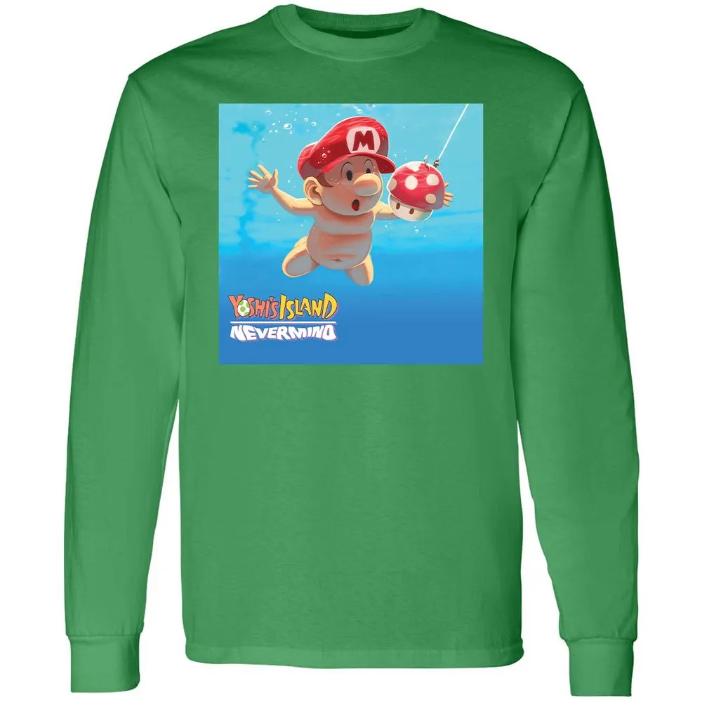 Long Sleeve T-Shirt - AZSKKE81 - Irish Green - 10