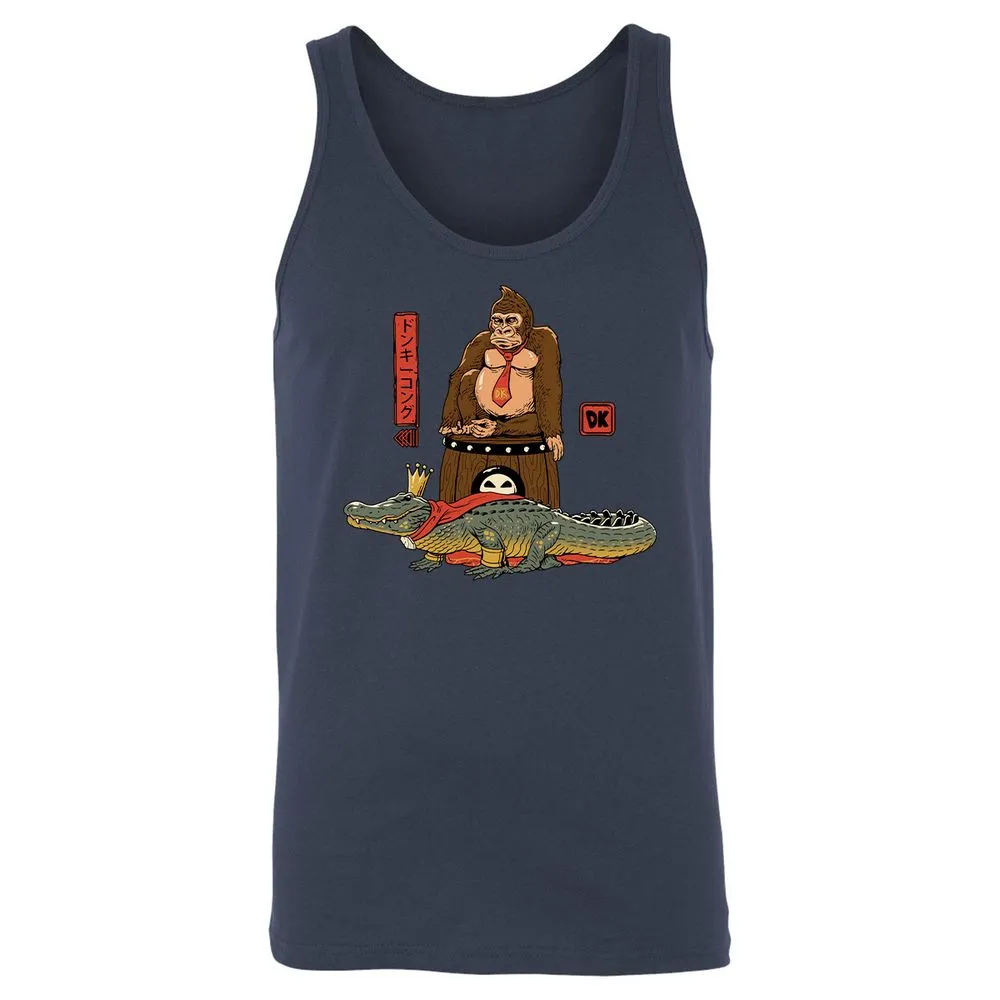 Unisex Jersey Tank - ZSMFGU35 - Navy - 2
