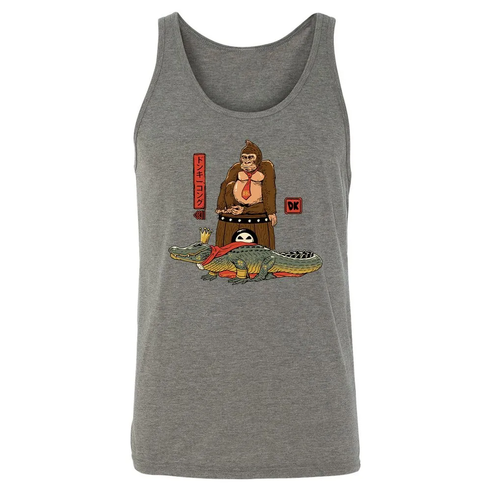 Unisex Jersey Tank - ZSMFGU35 - Grey Triblend - 8