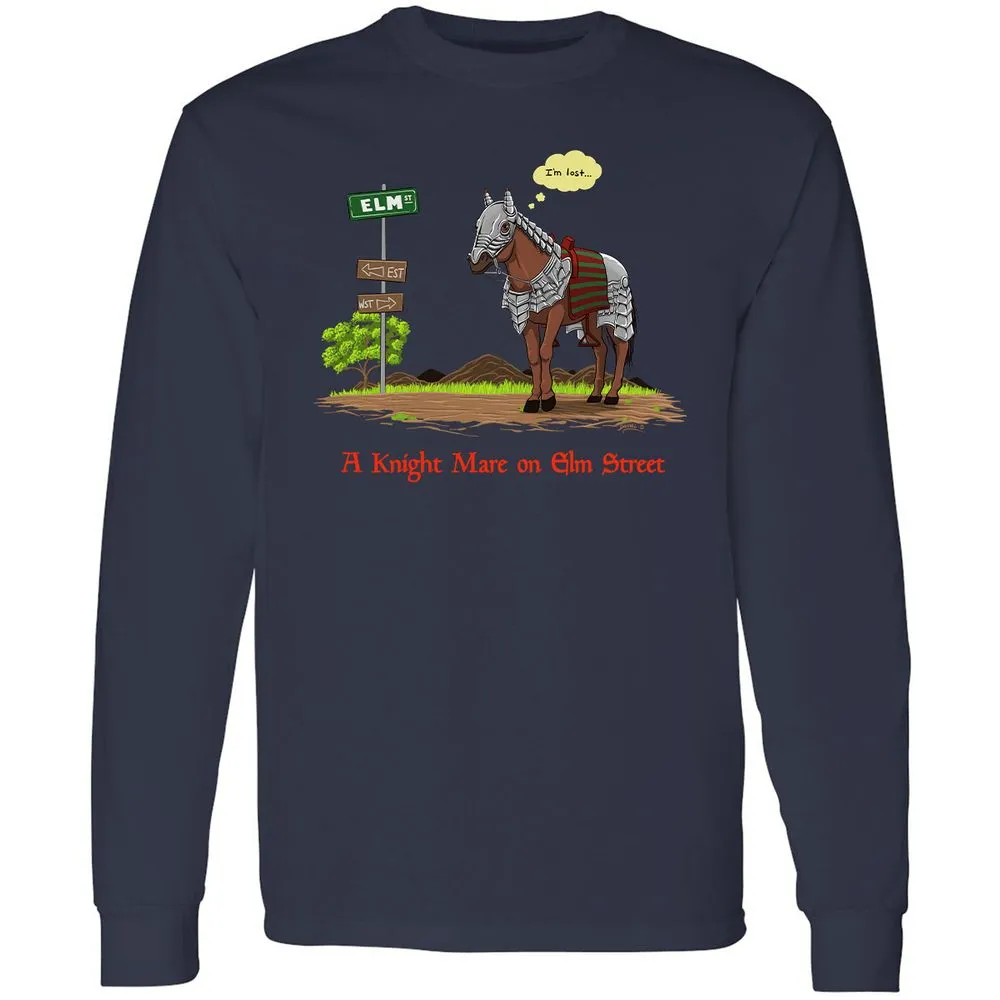 Long Sleeve T-Shirt - ZKMQQMWW - Navy - 2