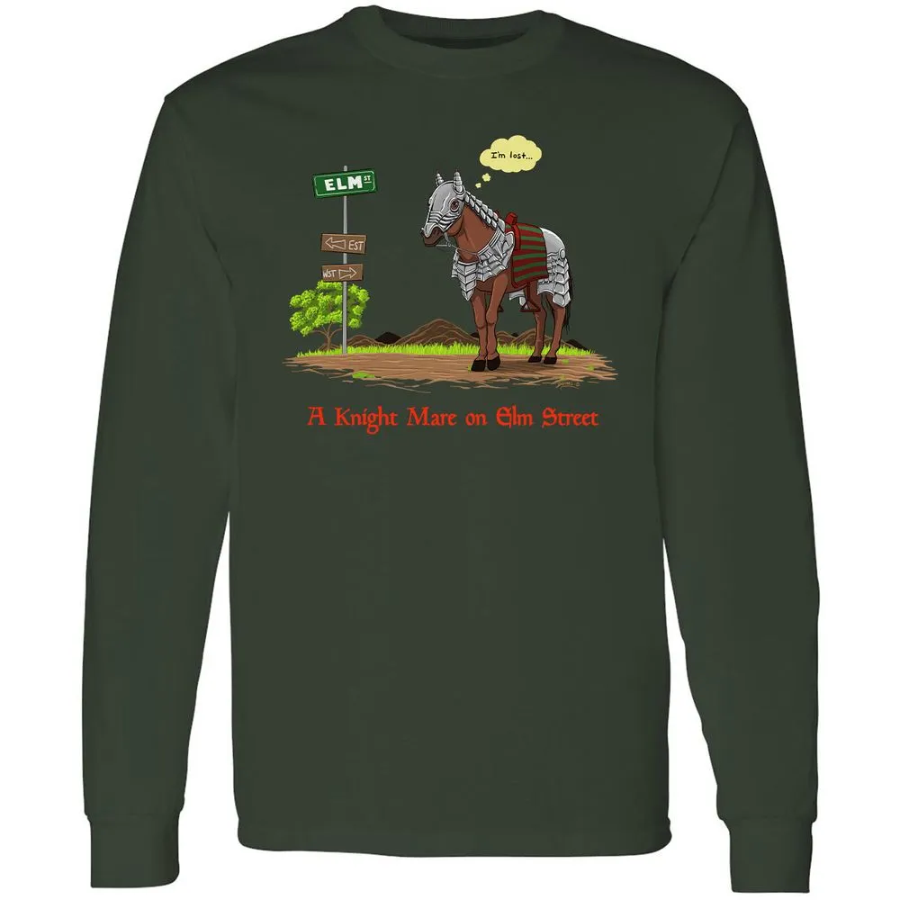 Long Sleeve T-Shirt - ZKMQQMWW - Forest Green - 4