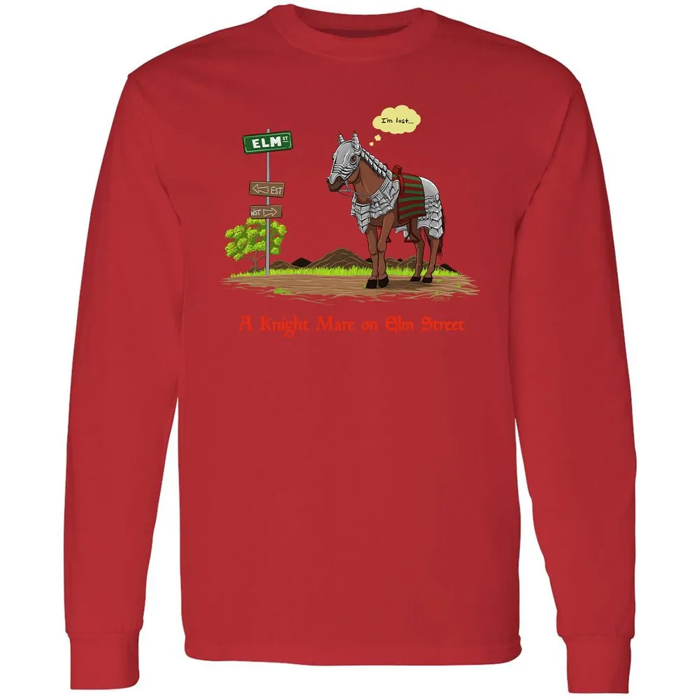 Long Sleeve T-Shirt - ZKMQQMWW - Red - 14