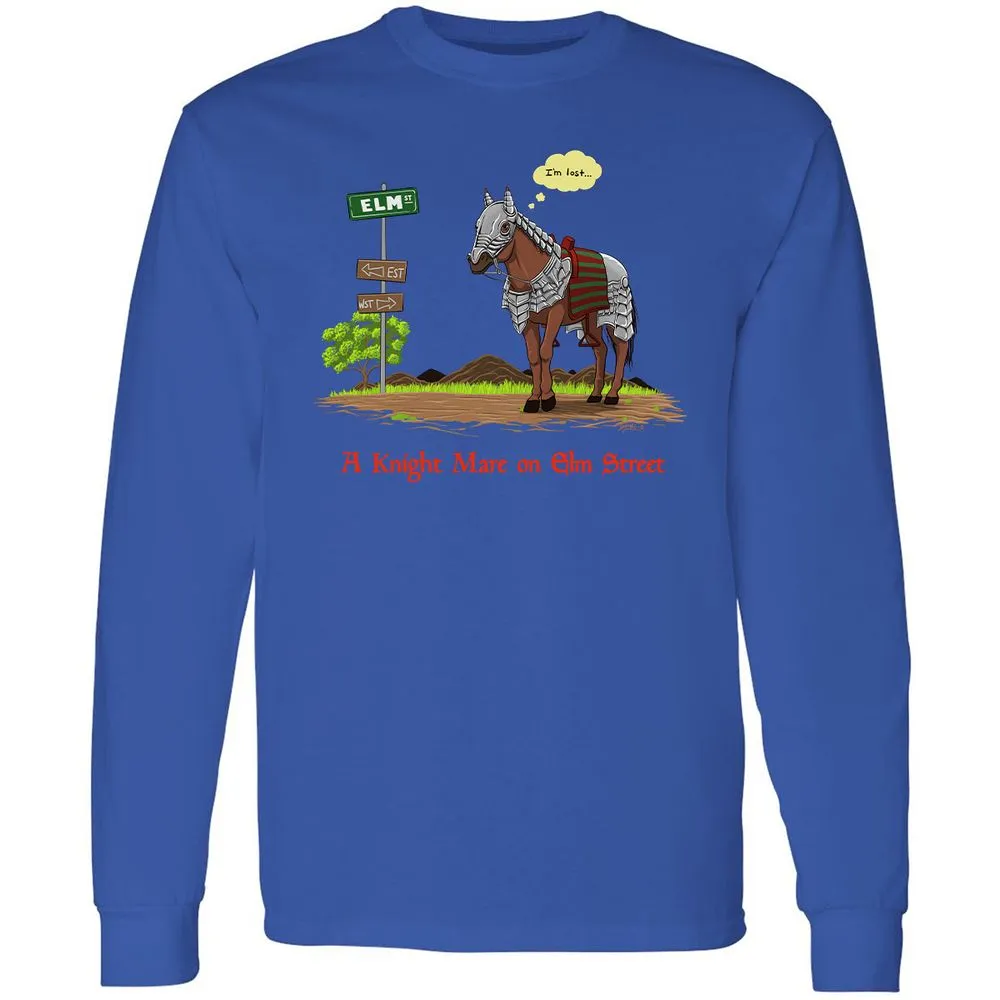 Long Sleeve T-Shirt - ZKMQQMWW - Royal - 8