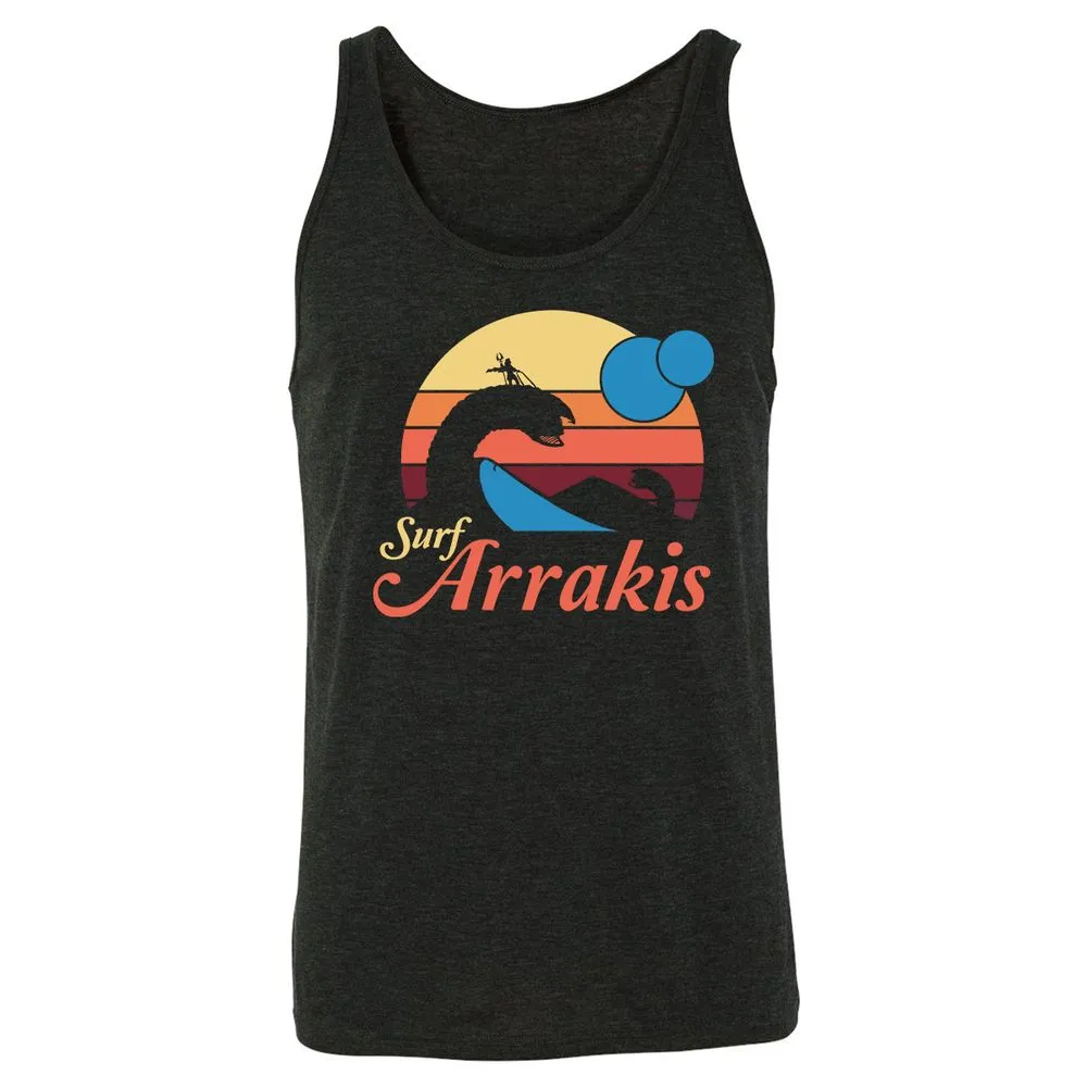 Unisex Jersey Tank - 24GDM193 - Charcoal Black Triblend - 5
