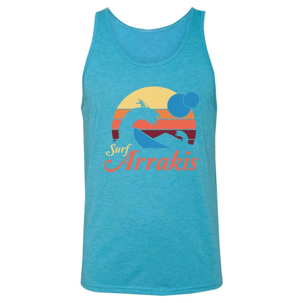Unisex Jersey Tank - 24GDM193 - Aqua Triblend - 3
