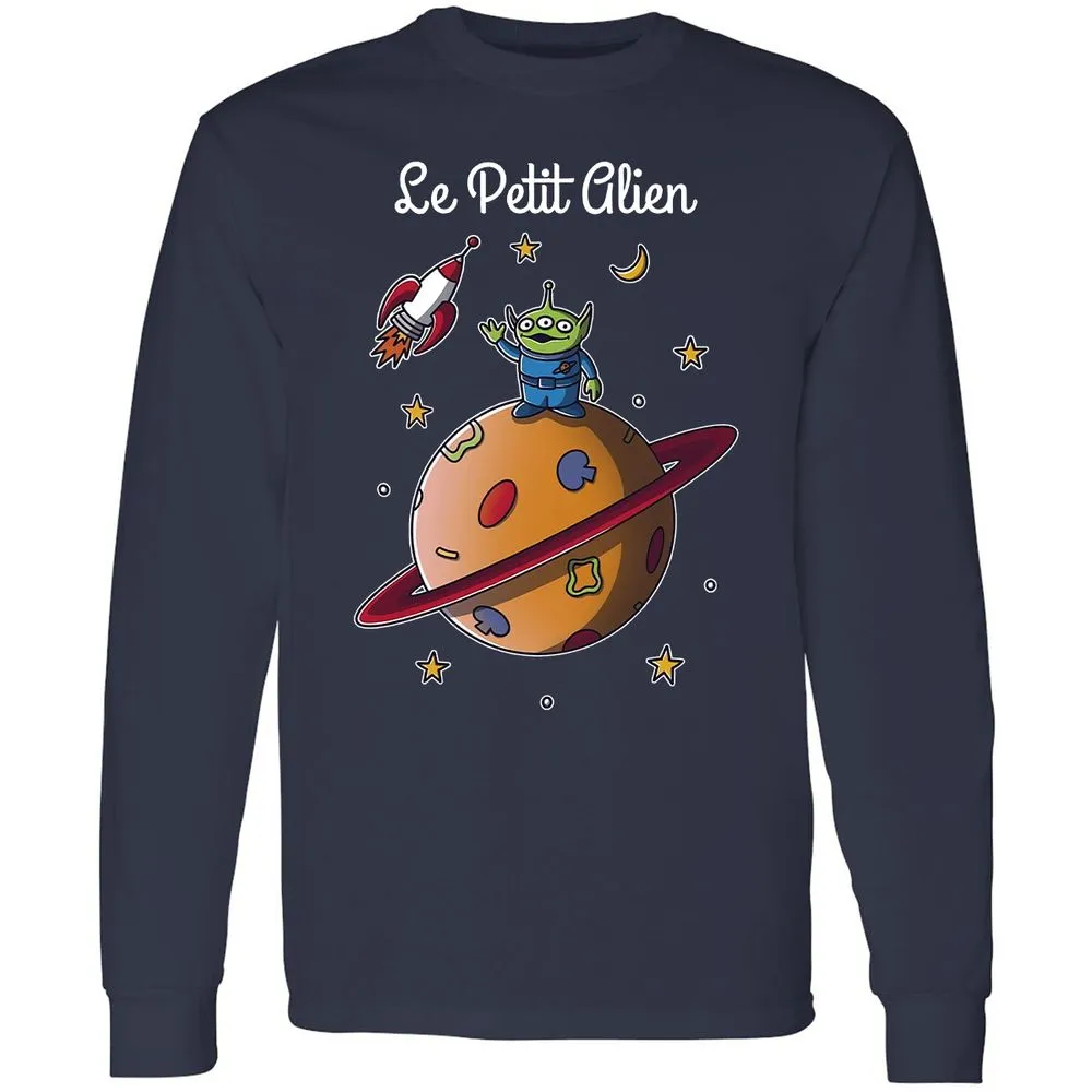 Long Sleeve T-Shirt - 7N58A7PL - Navy - 2