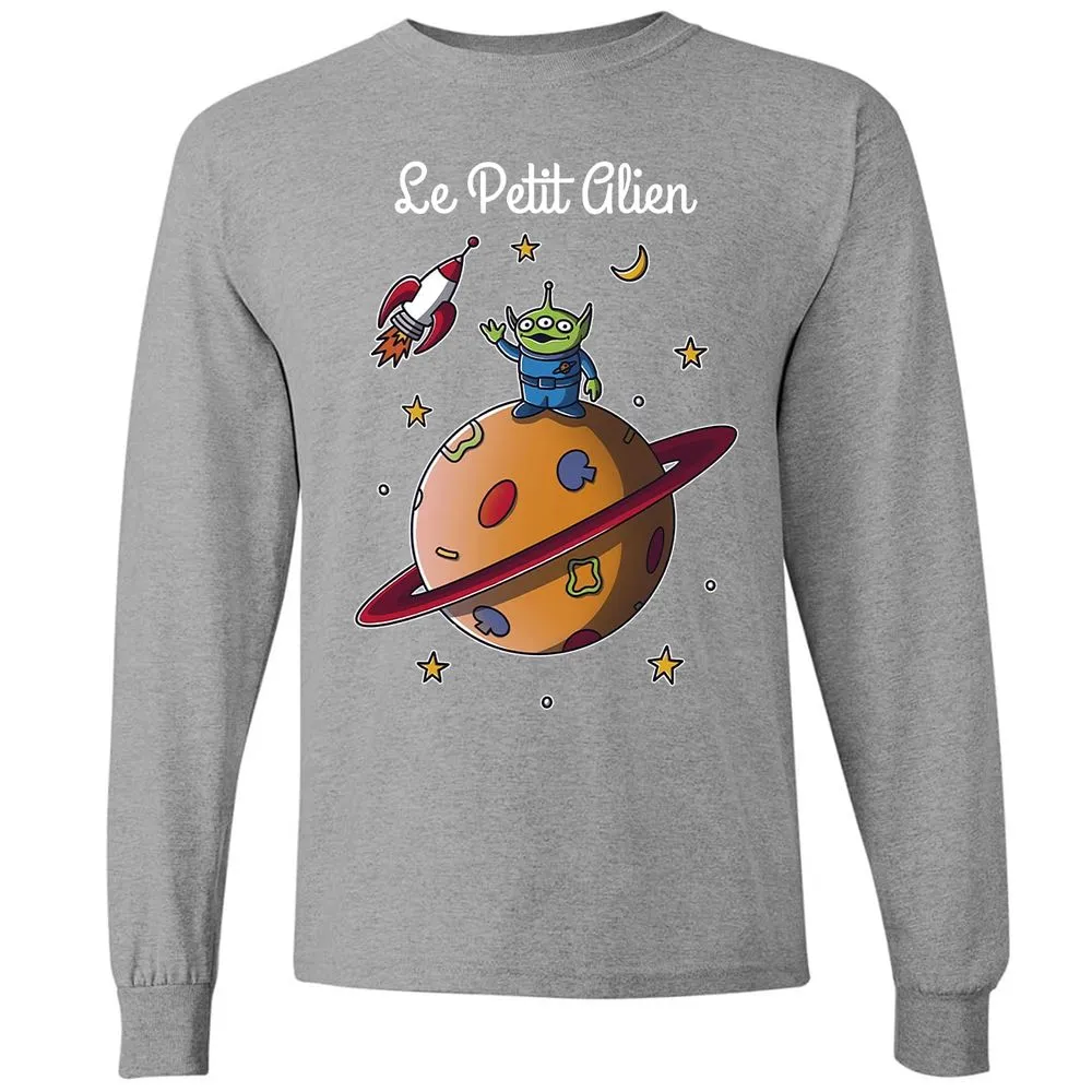 Long Sleeve T-Shirt - 7N58A7PL - Graphite Heather - 6