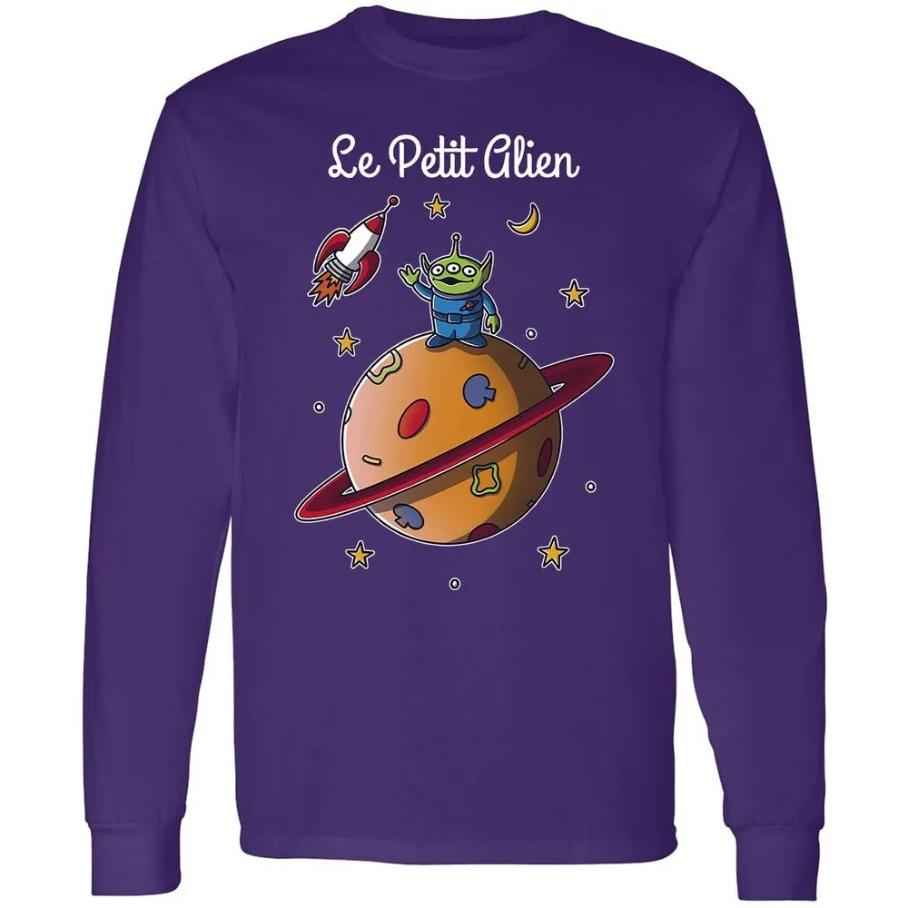 Long Sleeve T-Shirt - 7N58A7PL - Purple - 13