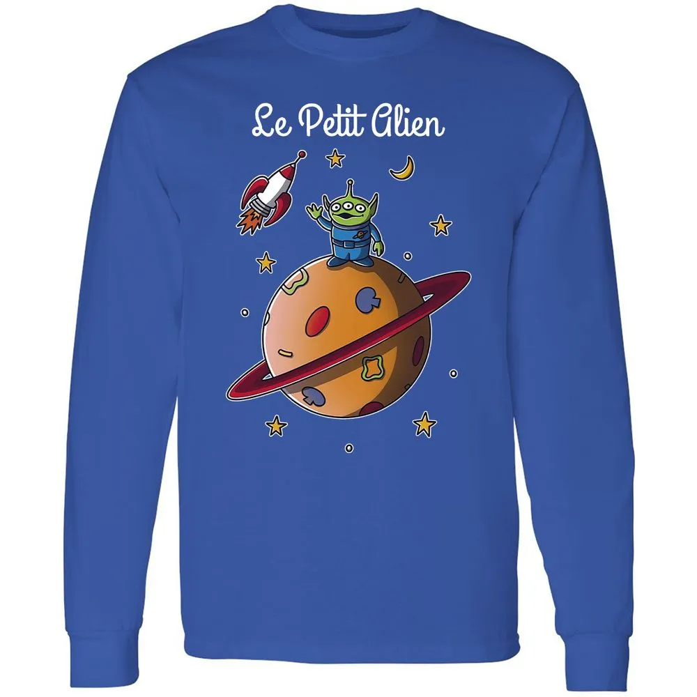 Long Sleeve T-Shirt - 7N58A7PL - Royal - 8