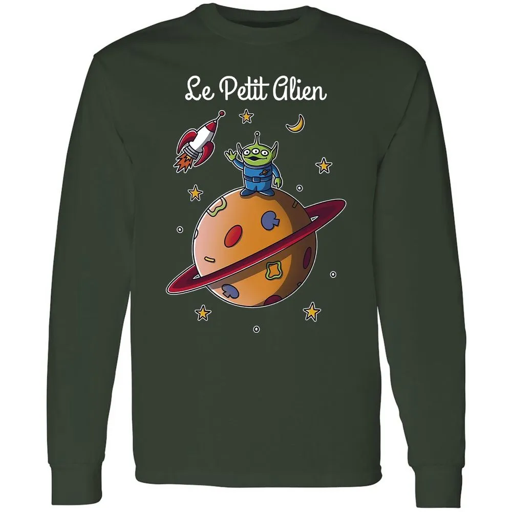 Long Sleeve T-Shirt - 7N58A7PL - Forest Green - 4