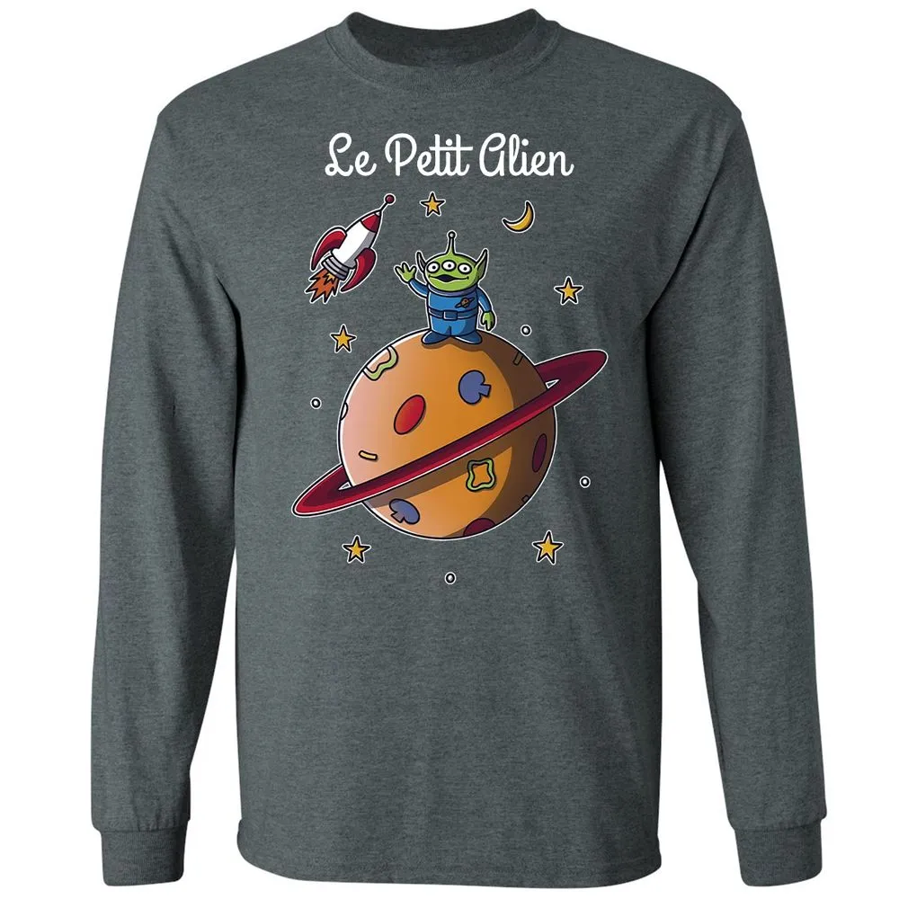 Long Sleeve T-Shirt - 7N58A7PL - Dark Heather - 15
