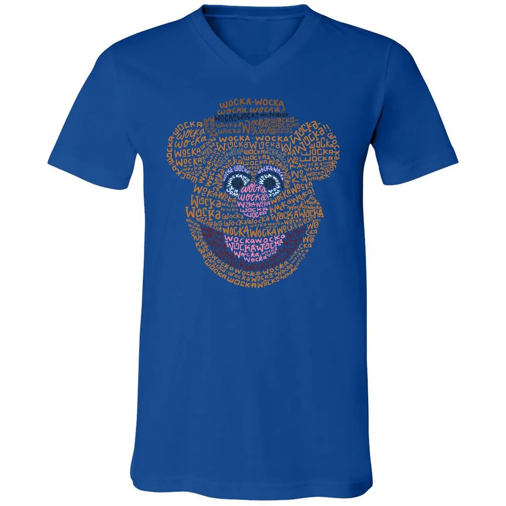 Unisex V-Neck T-Shirt - D1F4ABEG - True Royal - 4