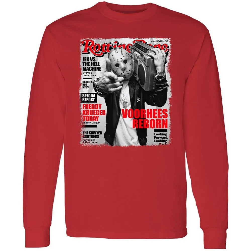 Long Sleeve T-Shirt - K6Y92XTP - Red - 14