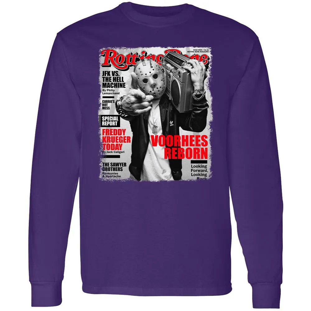 Long Sleeve T-Shirt - K6Y92XTP - Purple - 13