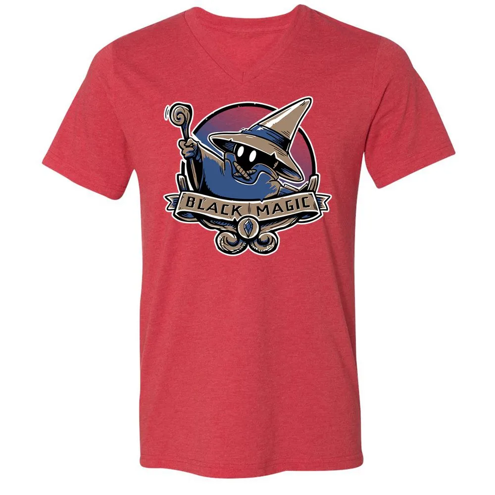 Unisex V-Neck T-Shirt - L2WH113T - Heather Red - 16