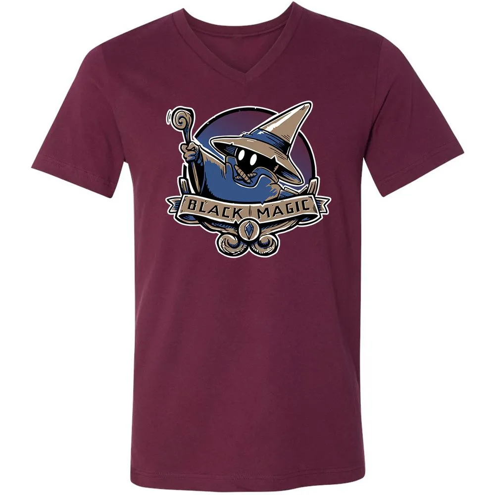 Unisex V-Neck T-Shirt - L2WH113T - Maroon - 6