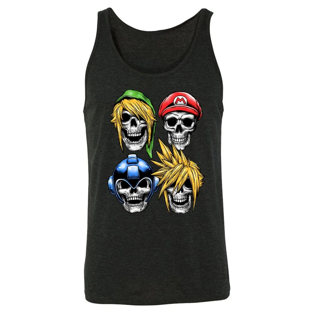 Unisex Jersey Tank - 2N8VBL58 - Charcoal Black Triblend - 5