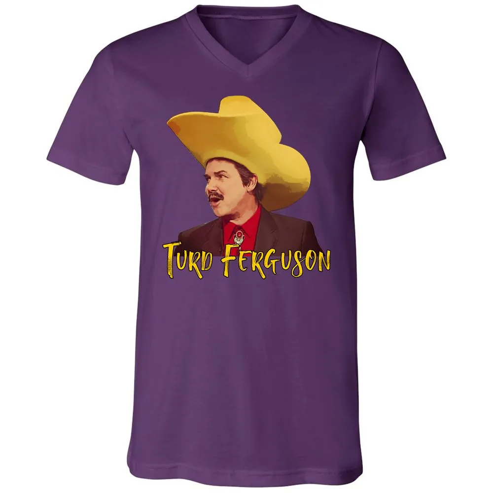 Unisex V-Neck T-Shirt - DA54814C - Team Purple - 9