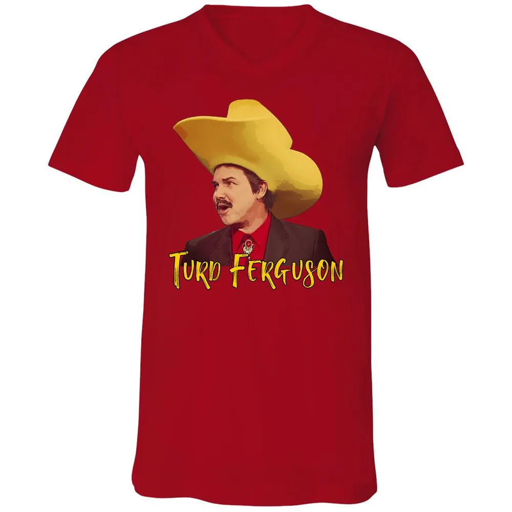 Unisex V-Neck T-Shirt - DA54814C - Red - 3