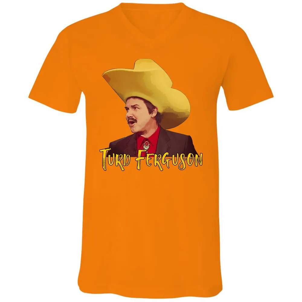 Unisex V-Neck T-Shirt - DA54814C - Orange - 11