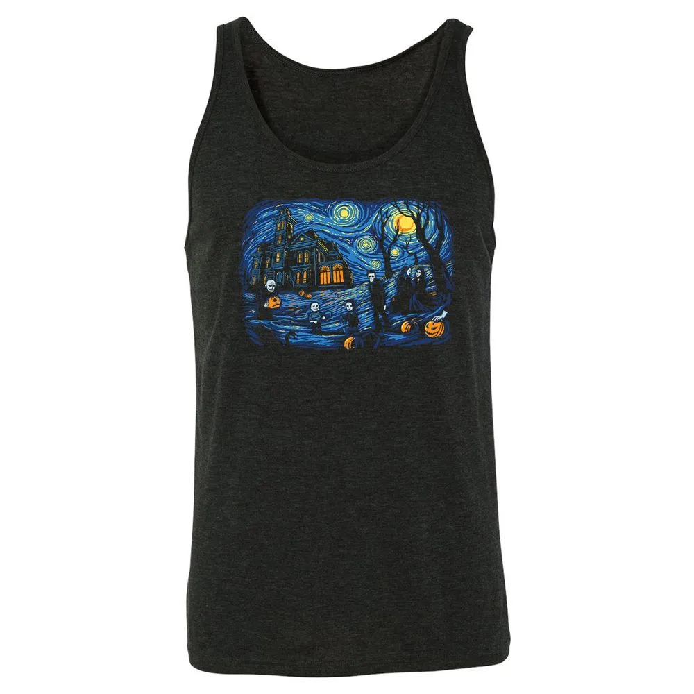 Unisex Jersey Tank - WZR9553W - Charcoal Black Triblend - 5