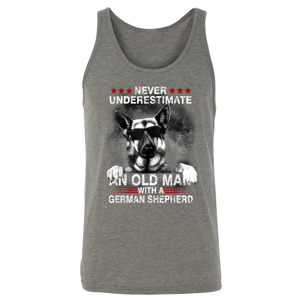 Unisex Jersey Tank - MG8LD7Z2 - Grey Triblend - 8