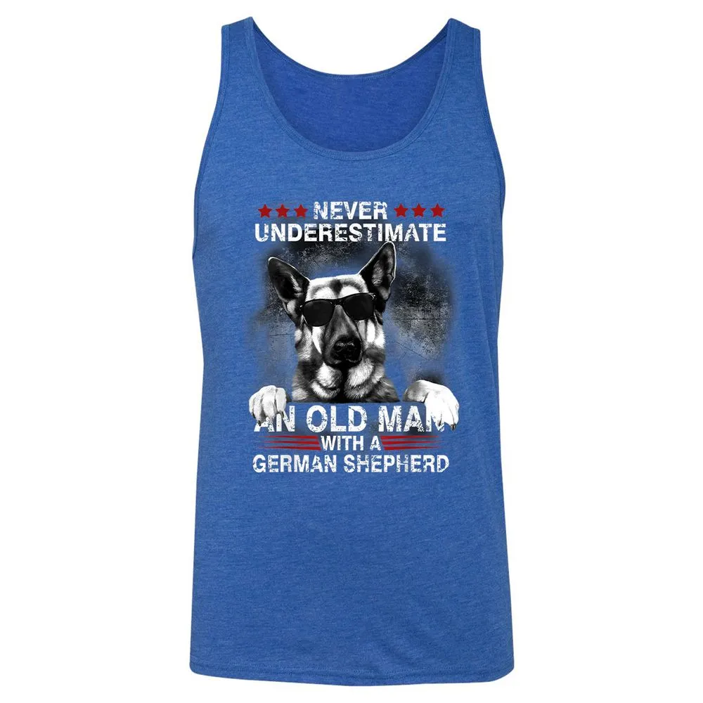Unisex Jersey Tank - MG8LD7Z2 - True Royal Triblend - 12