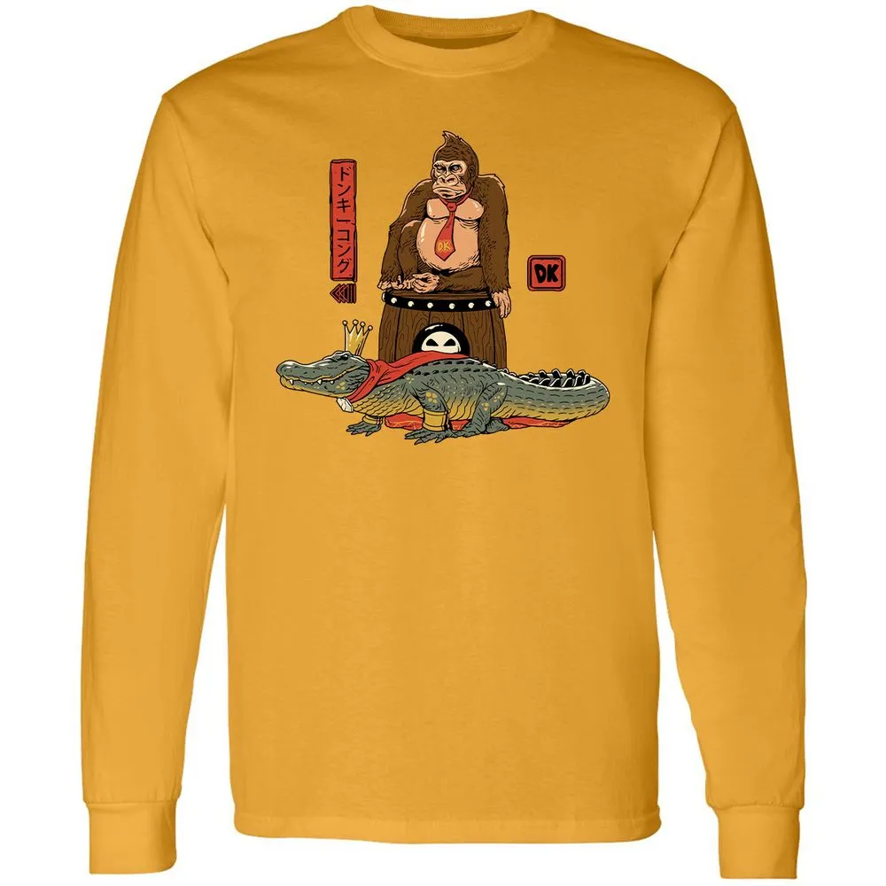Long Sleeve T-Shirt - CA9M4FB2 - Gold - 9