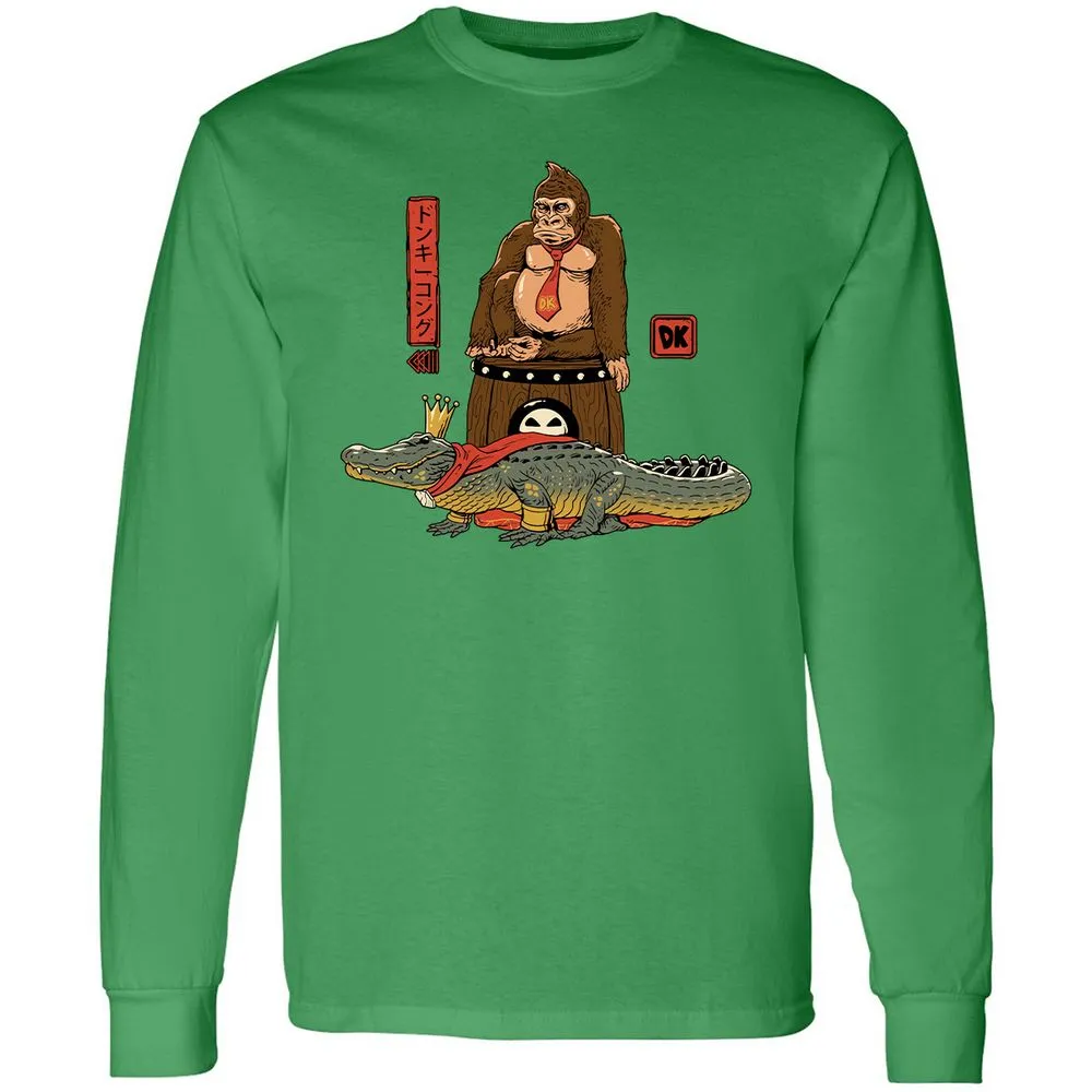 Long Sleeve T-Shirt - CA9M4FB2 - Irish Green - 10