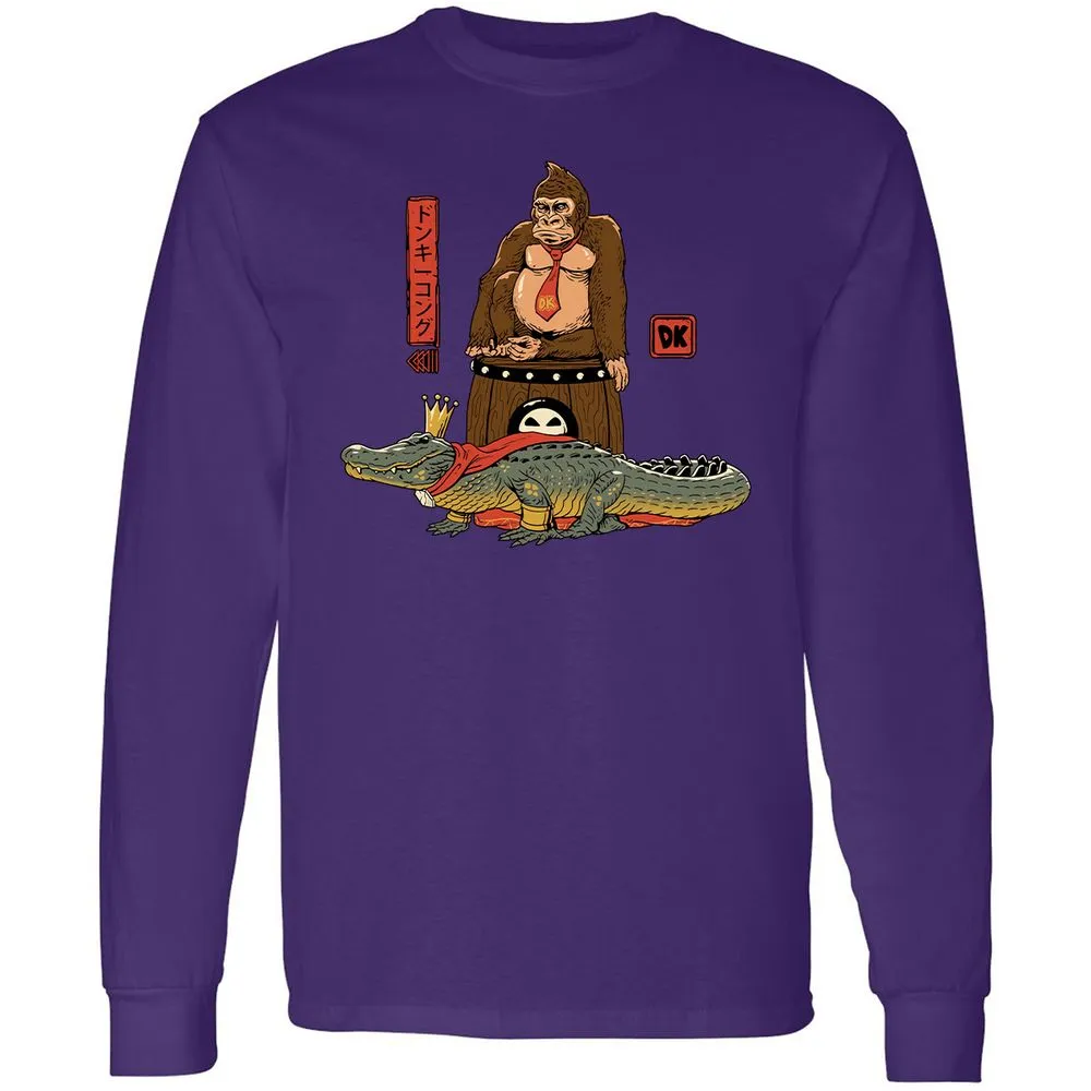 Long Sleeve T-Shirt - CA9M4FB2 - Purple - 13