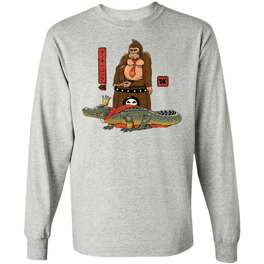 Long Sleeve T-Shirt - CA9M4FB2 - Ash - 7