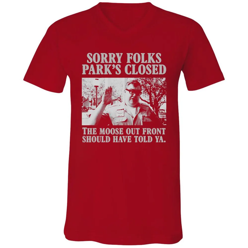 Unisex V-Neck T-Shirt - YQLHGB66 - Red - 3