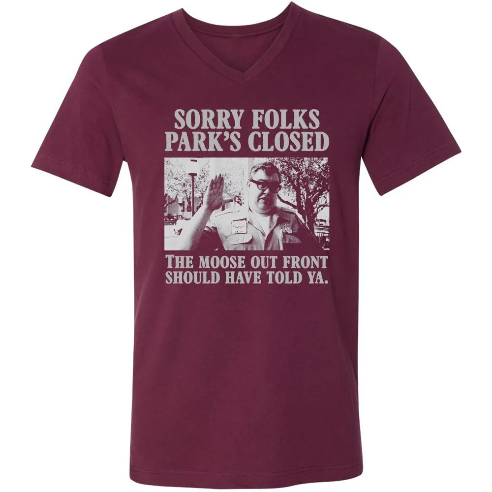 Unisex V-Neck T-Shirt - YQLHGB66 - Maroon - 6