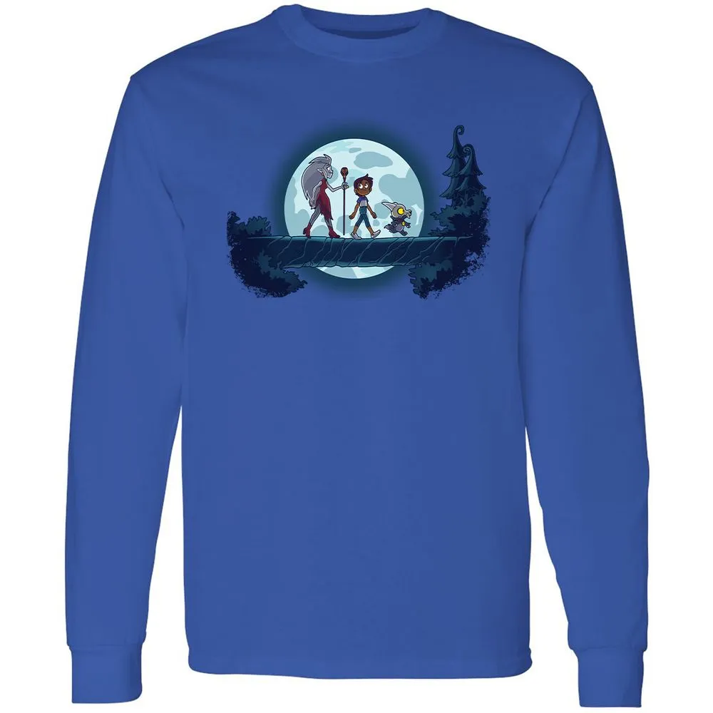 Long Sleeve T-Shirt - Y9UA2YHA - Royal - 8