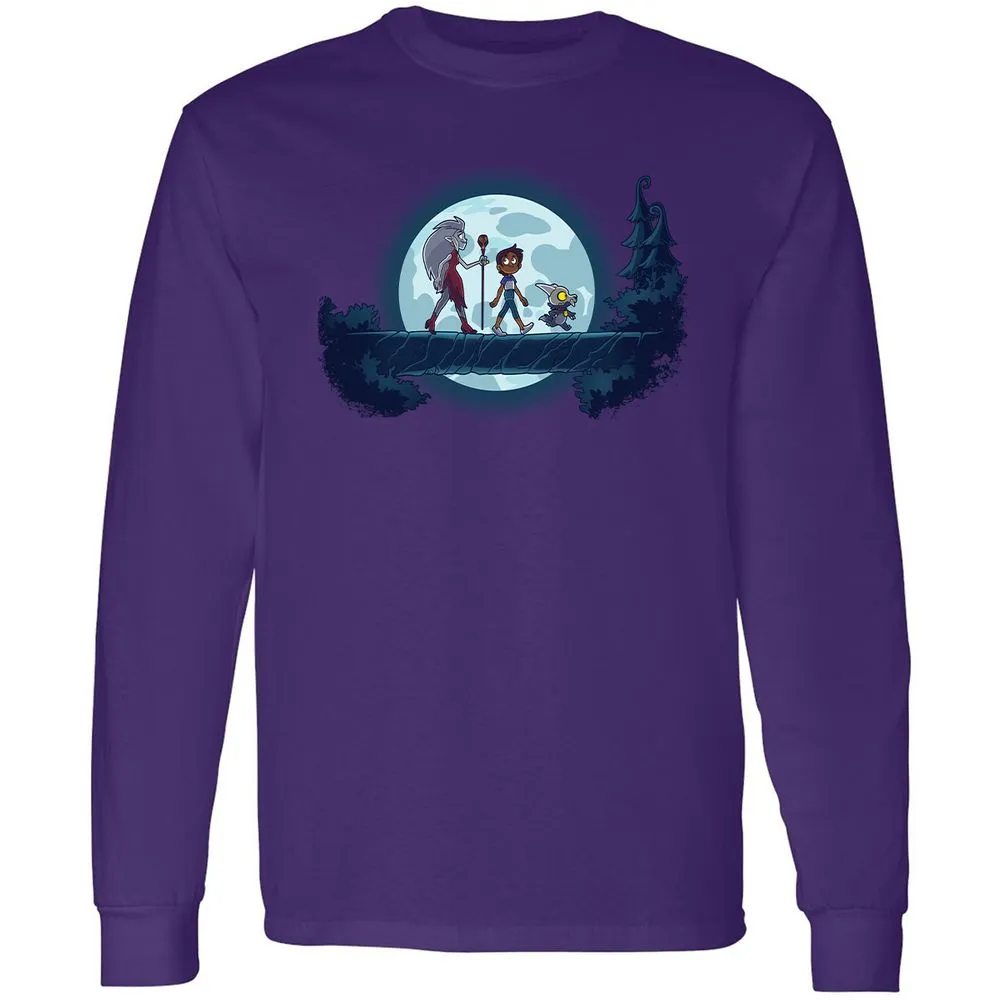 Long Sleeve T-Shirt - Y9UA2YHA - Purple - 13