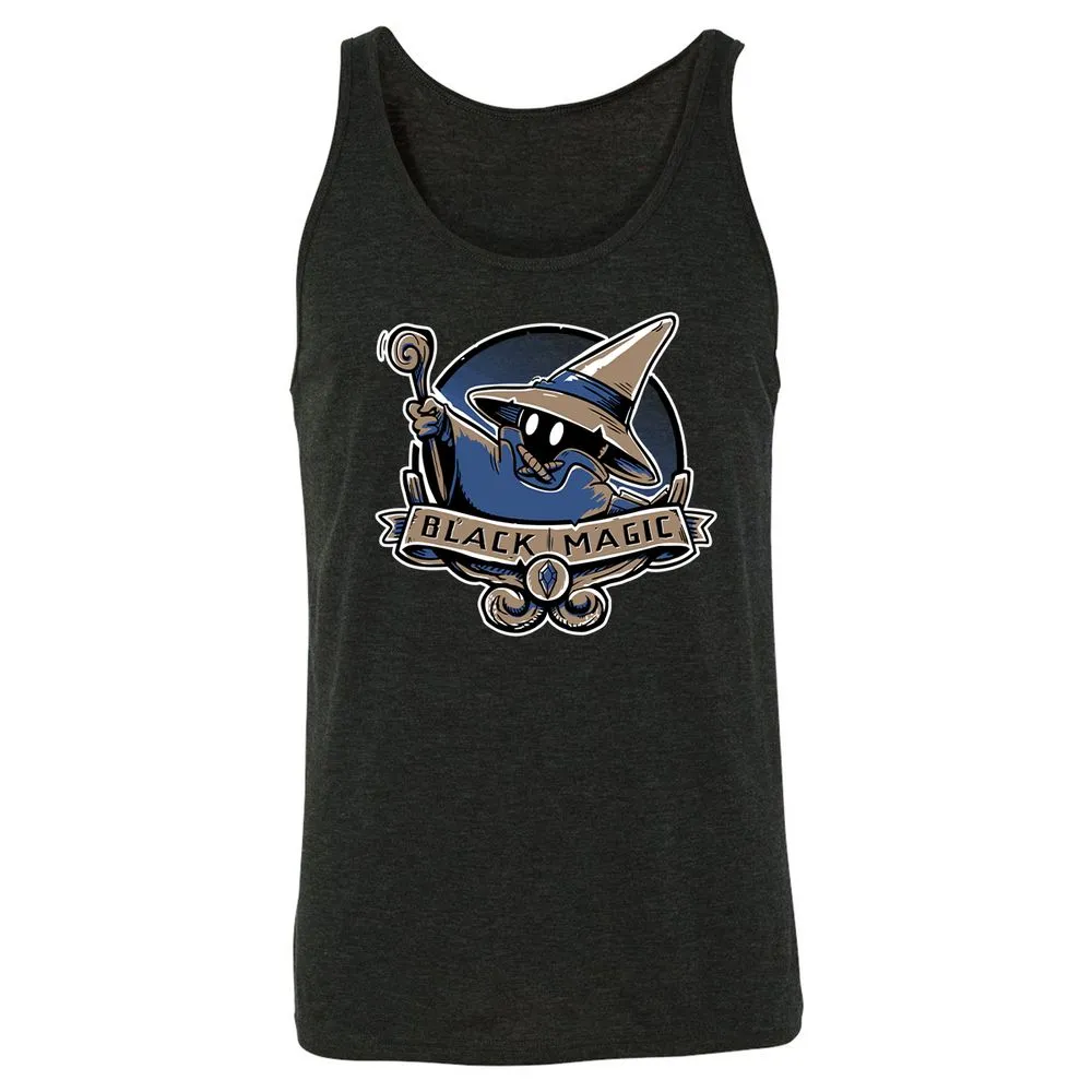 Unisex Jersey Tank - LBU6TCXN - Charcoal Black Triblend - 5