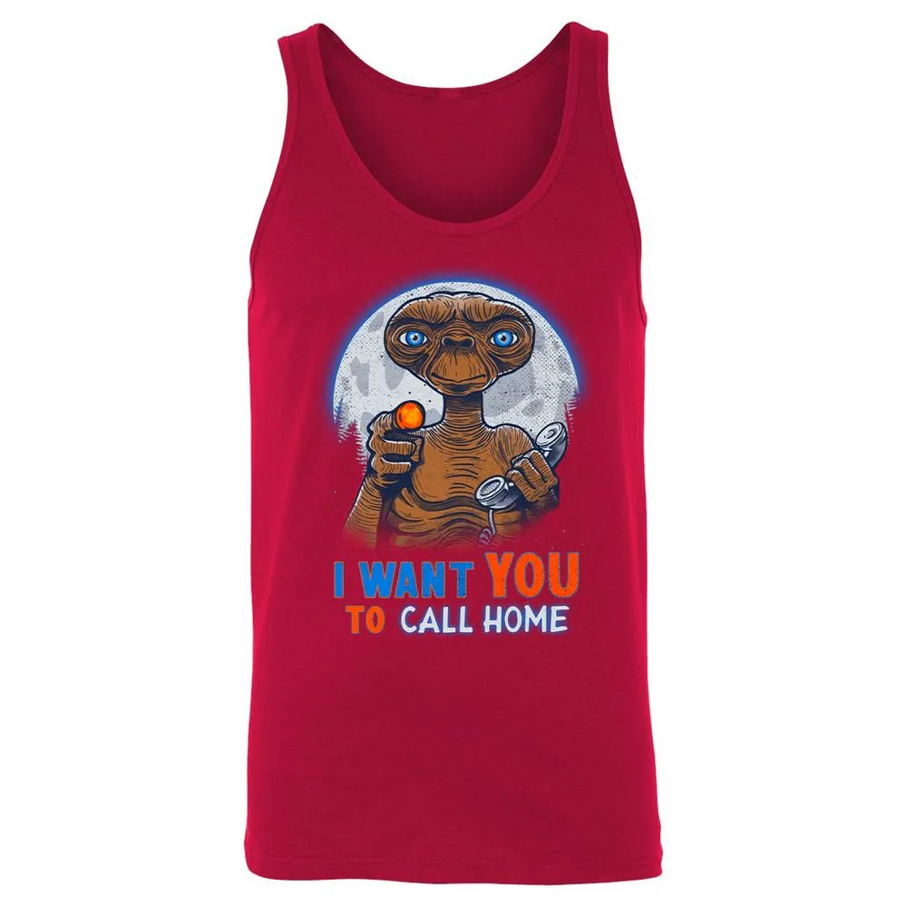 Unisex Jersey Tank - 6RZ37KRS - Red - 11