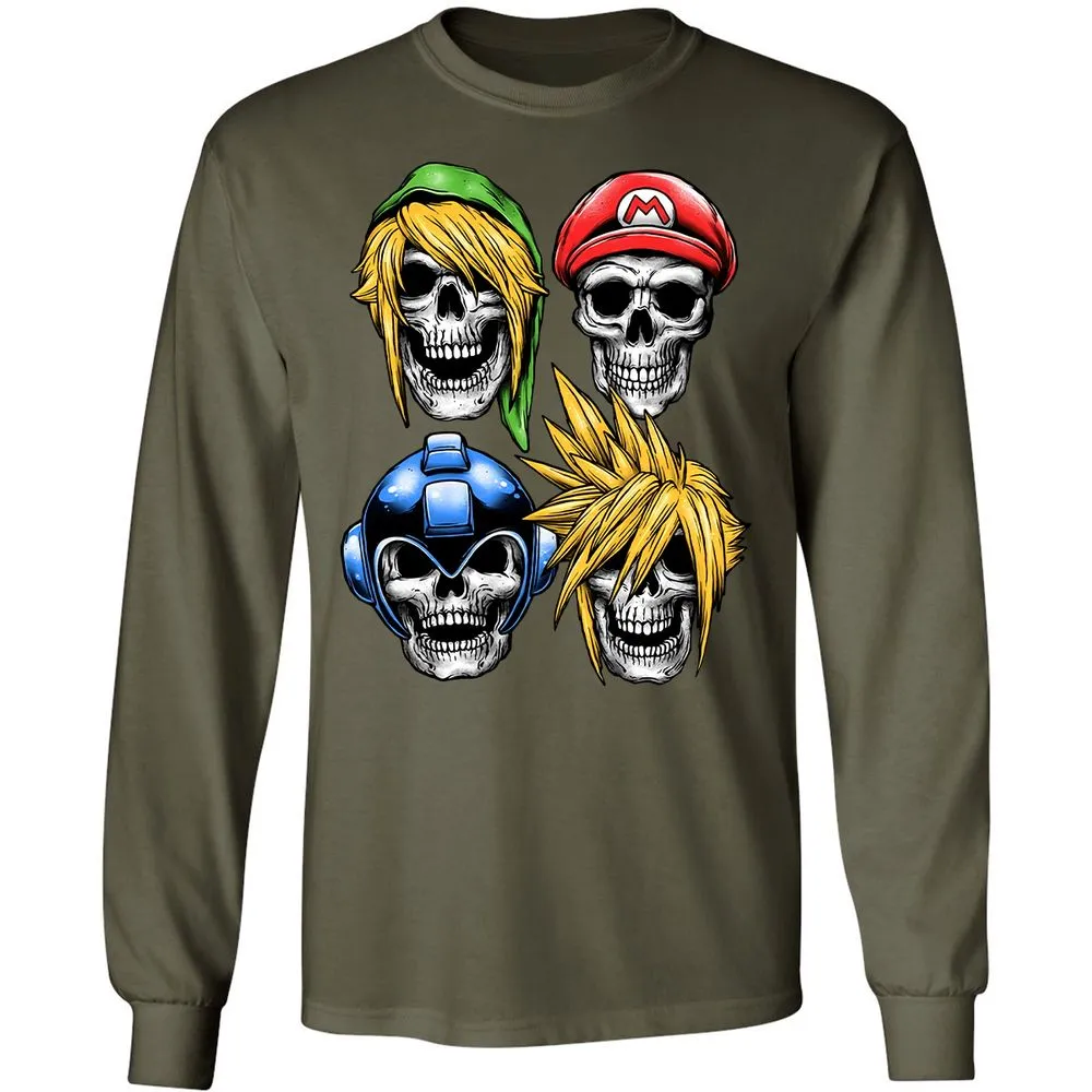 Long Sleeve T-Shirt - WGE2Y9FT - Military Green - 16