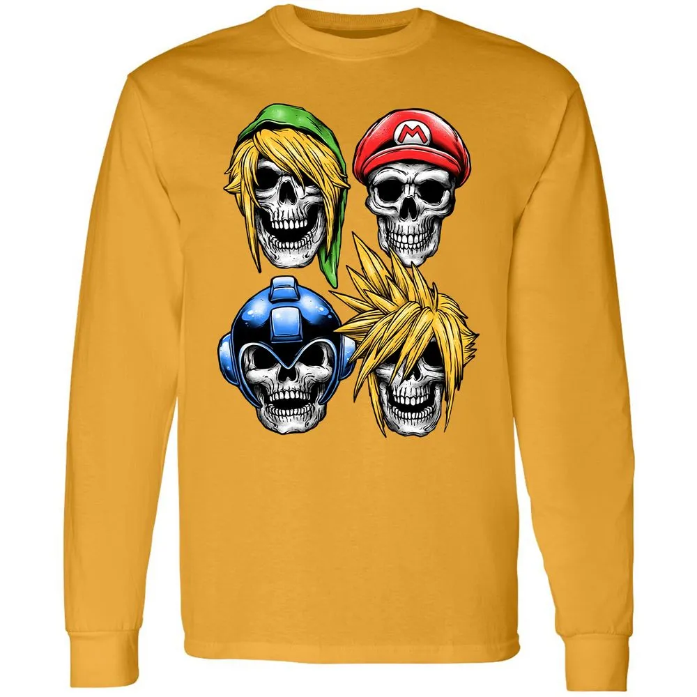 Long Sleeve T-Shirt - WGE2Y9FT - Gold - 9
