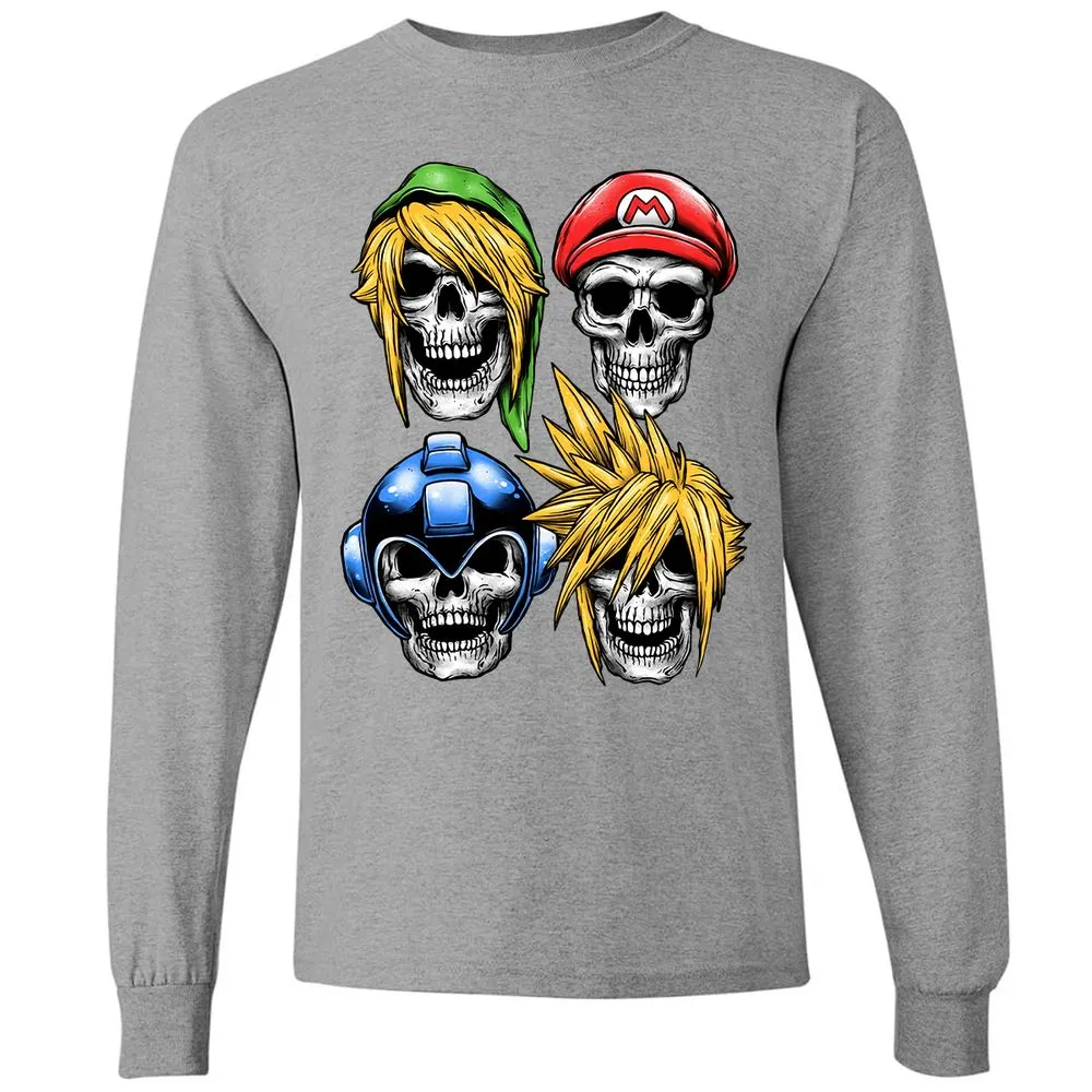 Long Sleeve T-Shirt - WGE2Y9FT - Graphite Heather - 6