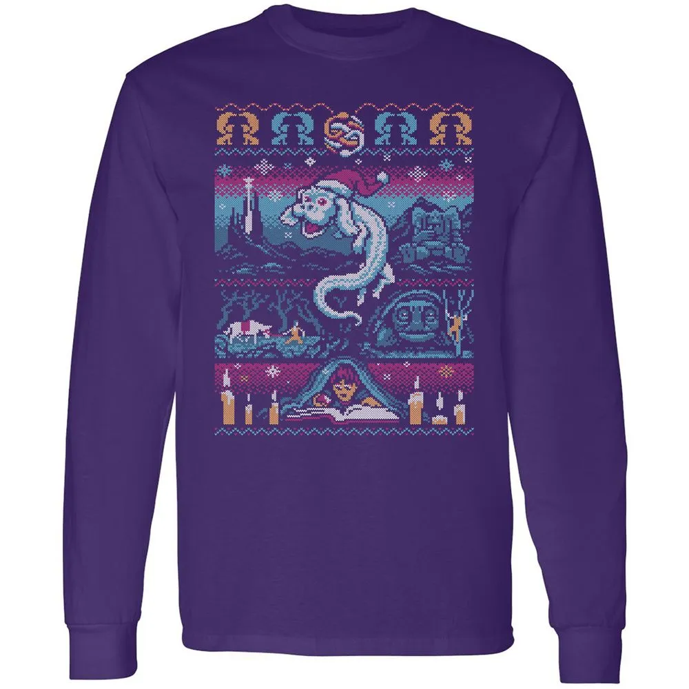 Long Sleeve T-Shirt - 2L1JP73Y - Purple - 13