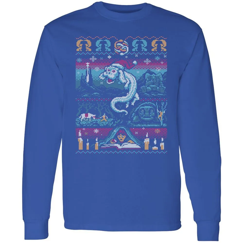 Long Sleeve T-Shirt - 2L1JP73Y - Royal - 8