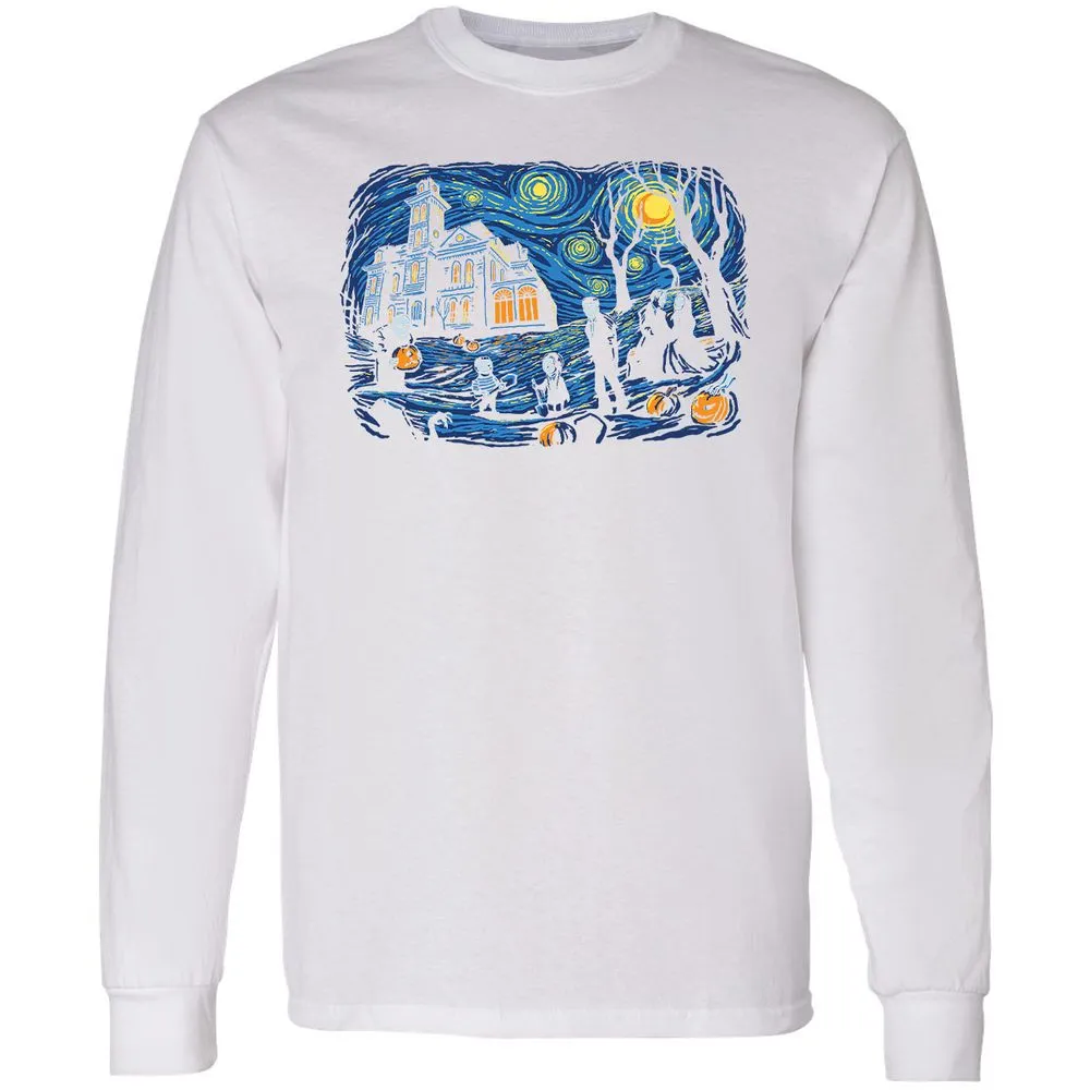 Long Sleeve T-Shirt - E9W7VKMY - White - 5