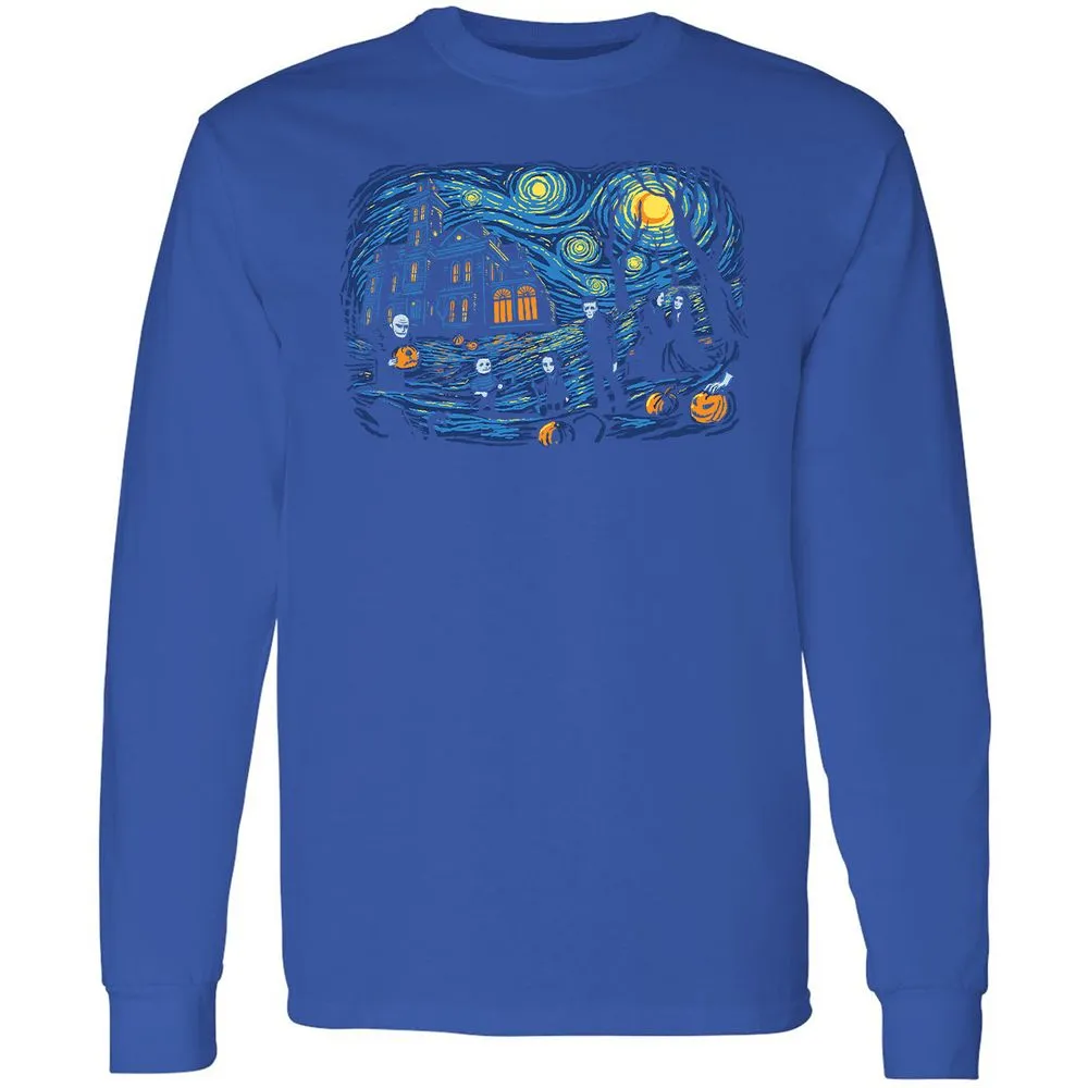 Long Sleeve T-Shirt - E9W7VKMY - Royal - 8