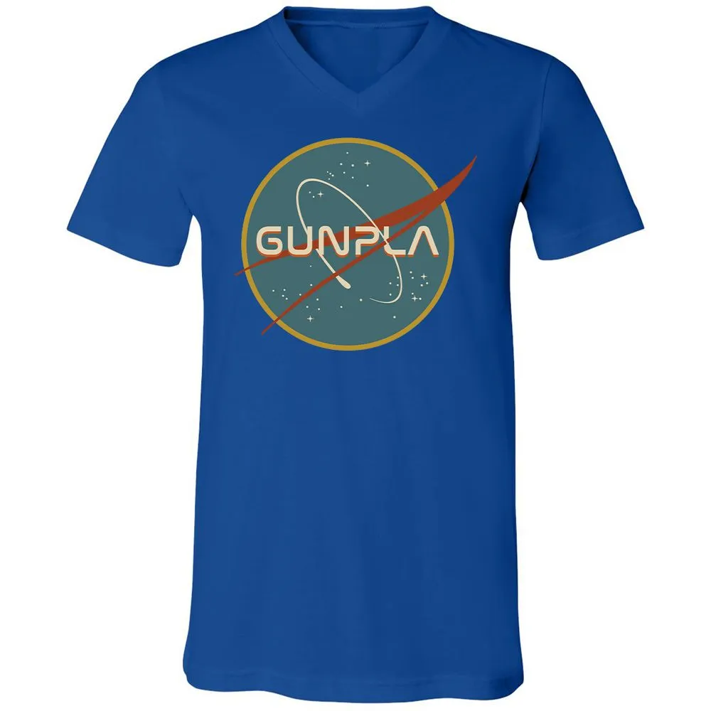 Unisex V-Neck T-Shirt - RKJS7137 - True Royal - 4